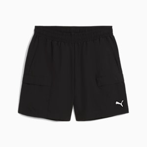 WARDROBE ESSENTIALS Men's Relaxed 6" Cargo Shorts, PUMA Black, extralarge
